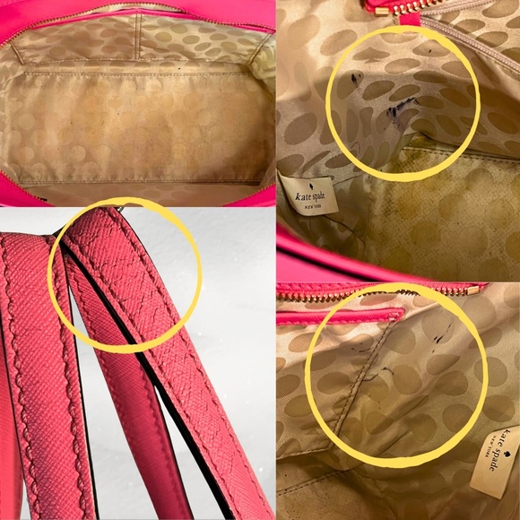 🌟Kate Spade: “Cedar Street Harmony” Tote Bag, Geranium Pink🌟 - Picture 12 of 13